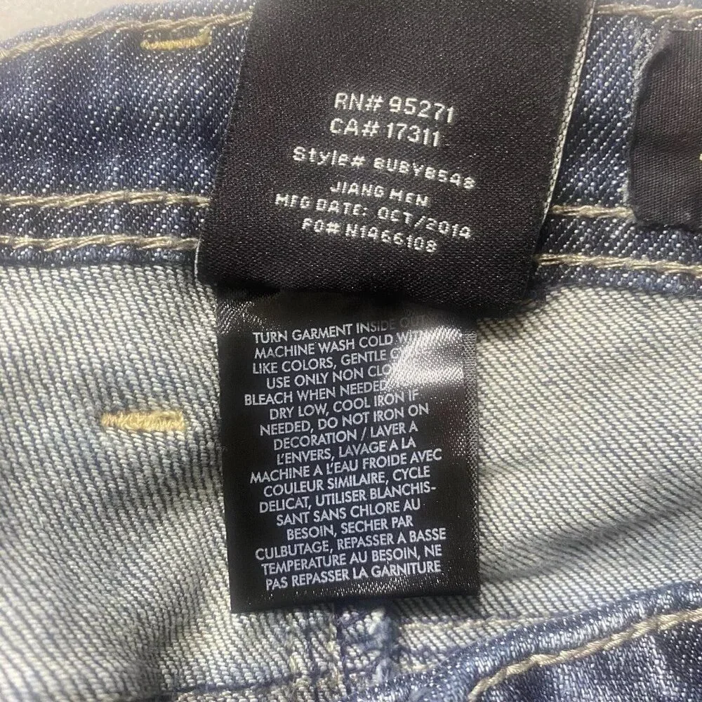 Buffalo David Britton Driven Size‎ 16 Straight Leg (29x29) Medium Wash